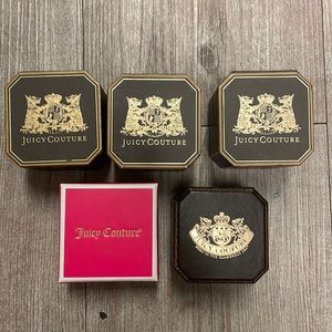 5 Juicy Couture Charm Boxes